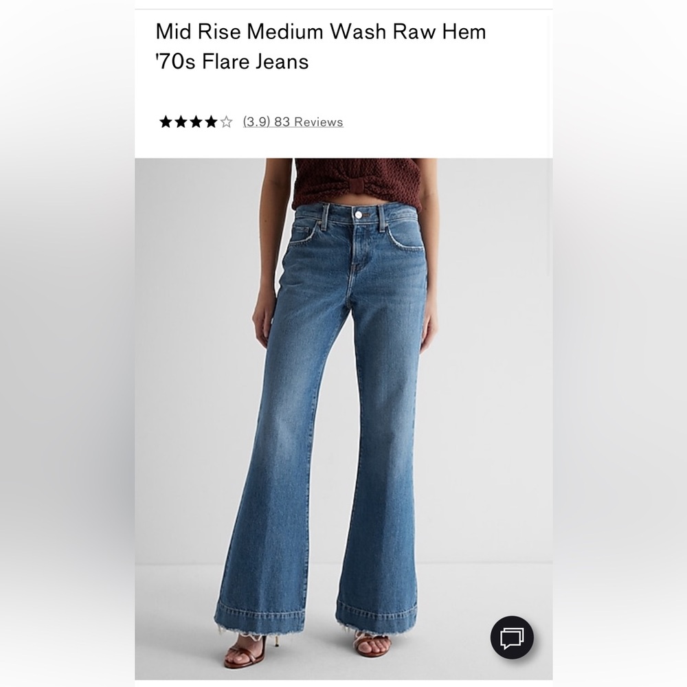 Express 70’s Flare Jeans